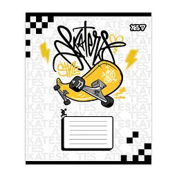 Тетрадь YES 18арк.# /768717/ "Born to skate" (25/400) - мініатюра 3