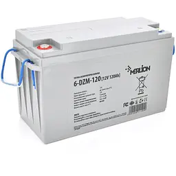 Тягова акумуляторна батарея AGM MERLION 6-DZM-120, 12V 120Ah. М8 (407 x 177 x 225) Q1