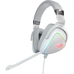 Ігрові навушники Asus ROG Delta White Edition (90YH02HW-B2UA00) [104430] - мініатюра 1