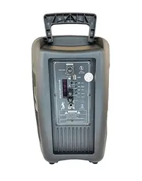 Колонка Big PK-07 bluetooth + мікрофон (248*189*371) USB/MO3/FM/TWS black - мініатюра 3