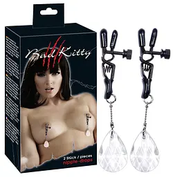Затискачі для сосків - Bad Kitty Nipple Drops - мініатюра 4
