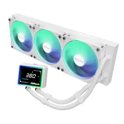 Система рідинного охолодження ASRock CHALLENGER WHITE 360 DIGITAL - миниатюра 2