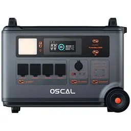 Портативна зарядна станція Oscal PowerMax 6000 6000W/3600Wh (EU) - мініатюра 2