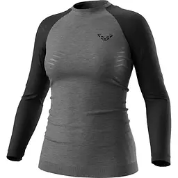 Термокофта Dynafit Tour Light Merino W L/S Tee XS Сірий/Чорний (1054-016.002.2060)