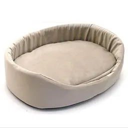 Лежак для собак та котів Zoo-hunt Мрія бежевий №1 320х430х125 мм