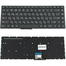 Клавіатура для ноутбука HUAWEI (W50 W60 series) rus чорний без кадру