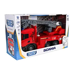 Автомодель серії "Super Big Truck" – ПОЖЕЖНА МАШИНА SCANIA (світло, звук, функ. води) TechnoDrive 5005KS - мініатюра 5