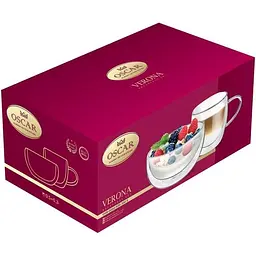 Сервіз для сніданку Oscar Verona, чашка та піала (OSR-0002/500-300 s) - мініатюра 2