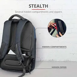 Рюкзак для ноутбука Trust Nox Anti-theft 16" BLUE (23307_TRUST) - мініатюра 8