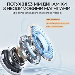 Игровая гарнитура Ajazz AHM10 Max Black (AHM10-MAX-B) - миниатюра 14
