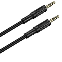 Аудіо кабель Aux Borofone BL25 Nice (1m) Black - мініатюра 3