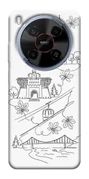 TPU чохол Demsky Kyiv spirit для ZTE Nubia V70 Max