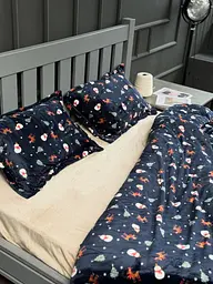 Постільна білизна двоспальне Dushka Home Сатин Плюш 21448 180х215 см - мініатюра 3