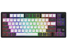 Клавіатура ігрова механічна HATOR HTK-4180 Wireless UA Skyfall 80 PRO Black-White Aurum Vanila Silent switches - мініатюра 1