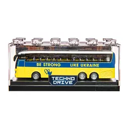 Модель Автобус екскурсійний Україна KIDDISVIT 250419CG Різнокольоровий shop (6929552504191) - мініатюра 4