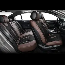 Накидки для сидінь Beltex Montana 3D Комплект Алькантара Коричневі