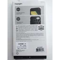 Оригінальний протиударний чохол Spigen Core Armor для iPhone SE 2 iPhone 8 SE 2022 iPhone 7 Black ACS00881 - мініатюра 4