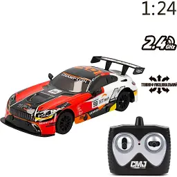Машинка на радіокеруванні KS Drive Road Rebels 1:24 Red [113413] - мініатюра 7