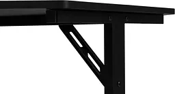 Геймерський комп'ютерний стіл GT Racer T-1211, 120x60x73 Black (T-1211 (120x60x73) Black) - мініатюра 4