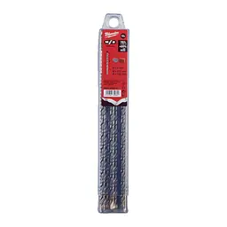 Бур SDS-PLUS M2 Milwaukee, діаметр 8,0х210х150мм, (10шт), пластикова коробка