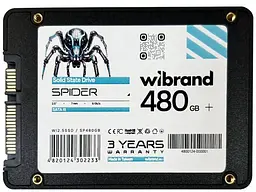 Накопичувач SSD Wibrand Sata 2.5 480GB Spider Bulk 500 512 (WI2.5SSD/SP480GB) - мініатюра 2