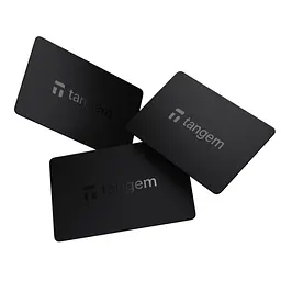 Криптогаманець Tangem Wallet 2.0 набір з 3 карток Black (TG128X3-B) - мініатюра 3