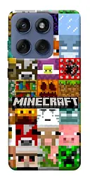 Чохол Demsky Minecraft collage для Motorola Edge 60 Fusion