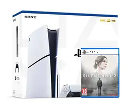 Ігрова консоль Sony PlayStation 5 Slim 1 ТБ + Silent Hill 2 українські субтитри - мініатюра 4