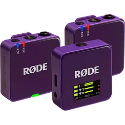 Мікрофонна радіосистема Rode Wireless GO Gen 3 Purple (WIGOGEN3PUR) [170529] - мініатюра 2