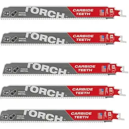 Полотно для шабельних пил TORCH CARBIDE MILWAUKEE, 230х3,1мм, (5шт), (метал)