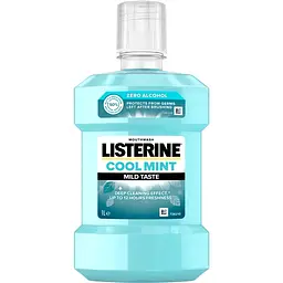 Ополіскувач для ротової порожнини Listerine Свіжа М'ята М'який смак 1000 мл