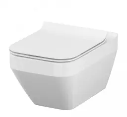 Інсталяція Cersanit AQUA 52 з кнопкою Accento Square + унітаз Crea із сидінням Slim 30412 - мініатюра 4