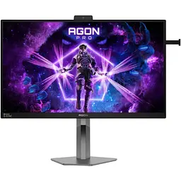 Монітор TFT 27" AOC AGON PRO AG276QSG2, QHD, Fast IPS, 360Гц, 0,3мс, 3xHDMI, DP, USB-hub, HAS, Pivot, чор.-с (AG276QSG2)