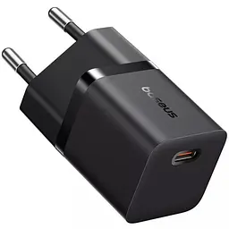 МЗП Baseus GaN5 Fast Charger (mini) PD25W (1USB-C) (P10110909213-00) Cluster Black - мініатюра 3