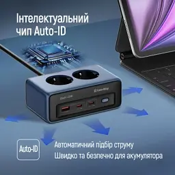 Мережевий фільтр живлення ColorWay CW-CHE25PDB - мініатюра 9