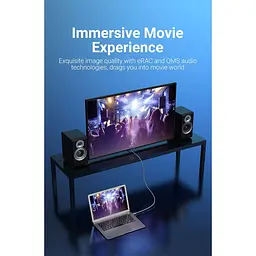 Кабель Vention HDMI-HDMI V 2.1 1.5 м (ALCIG) - мініатюра 10