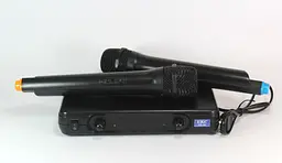 Радіомікрофон з базою UKC EW-500 Vocal Set (2 бездротові мікрофони) - мініатюра 2