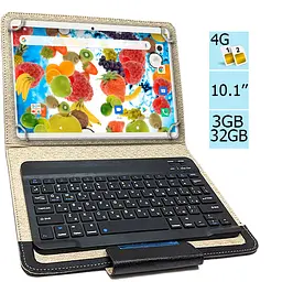 Планшет-телефон Adronix S 232 LTE 2/32 Blue + Чохол із Bluetooth клавіатурою - мініатюра 2