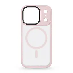 Чехол для Apple iPhone 17 Pro, Uniq MagCase, розовый, противоударный, панель-накладка с MagSafe, ударопрочный TPU+PC, с магнитом MagSafe, поддержка полноценной беспроводной зарядки, ArmorStandart (ARM86268)
