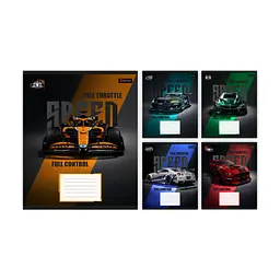Зошит 1 вересня Nitro speed А5 48 аркушів клітинка (769000), в асортименті