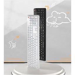 Комплект (клавіатура + миша) MiiiW Keyboard and Mouse Combo Gen 3 PB03 White (MW24PB03) [131897] - мініатюра 5