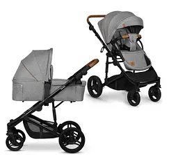 Універсальна коляска 2 в 1 Lionelo Mari Tour Grey Stone, сіра (LO-MARI TOUR 2IN1 GREY STONE) - мініатюра 2