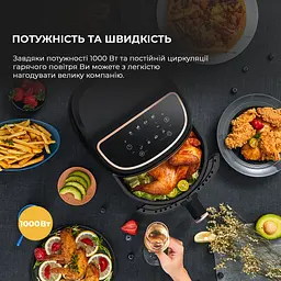 Мультипіч аерофритюрниця Deerma KZ100 DEM-KZ100 - мініатюра 7
