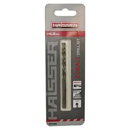Свердло по металу HSS-Co - 4.2х43х75 мм COBALT DIN 338 Haisser Industrial
