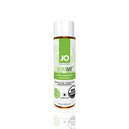 Змазка на водній основі JO NATURALOVE — ORGANIC (120 мл) з екстрактом листя агави та ромашки - мініатюра 1