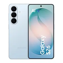 Смартфон Samsung Galaxy S26 5G (S942) 6.3" 12/512ГБ, 2SIM, 4300 мАг, блакитний