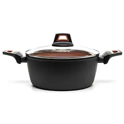 Каструля Hölmer кована з кришкою CR-1325-SBMCL Carrot 2,5 л (CR-1325-SBMCL Carrot)