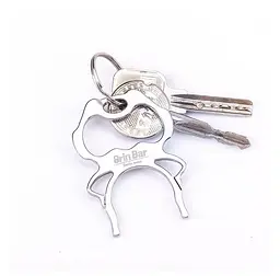 Міні-Мультитул NexTool (KT5014) BOTTLE OPENER Grin Bar, Сріблястий - мініатюра 3