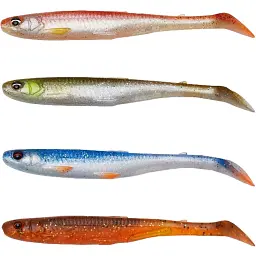 Силікон Savage Gear Slender Scoop Shad 150 мм 17.0g Clear Water Mix (4 шт/уп)