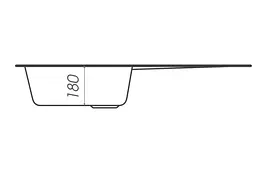 Кухонна мийка Platinum 7850 PRETSO сірий металік (SP000024981) - мініатюра 2